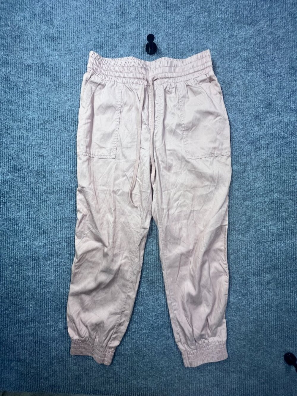 A NEW DAY Women's Dusty Pink Solid Jogger Pants SZ M